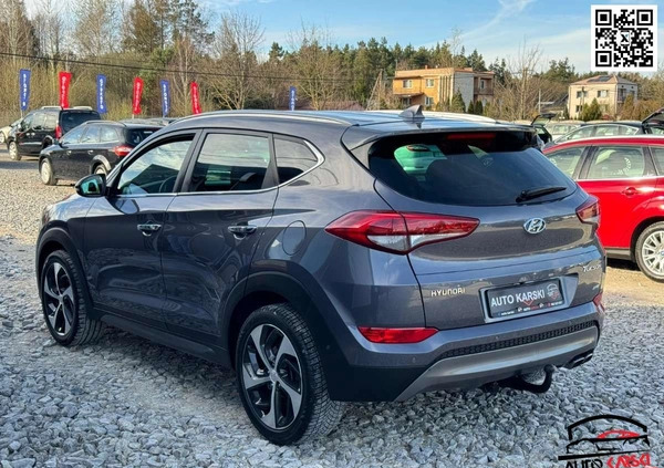 Hyundai Tucson cena 78900 przebieg: 139875, rok produkcji 2016 z Krośniewice małe 704